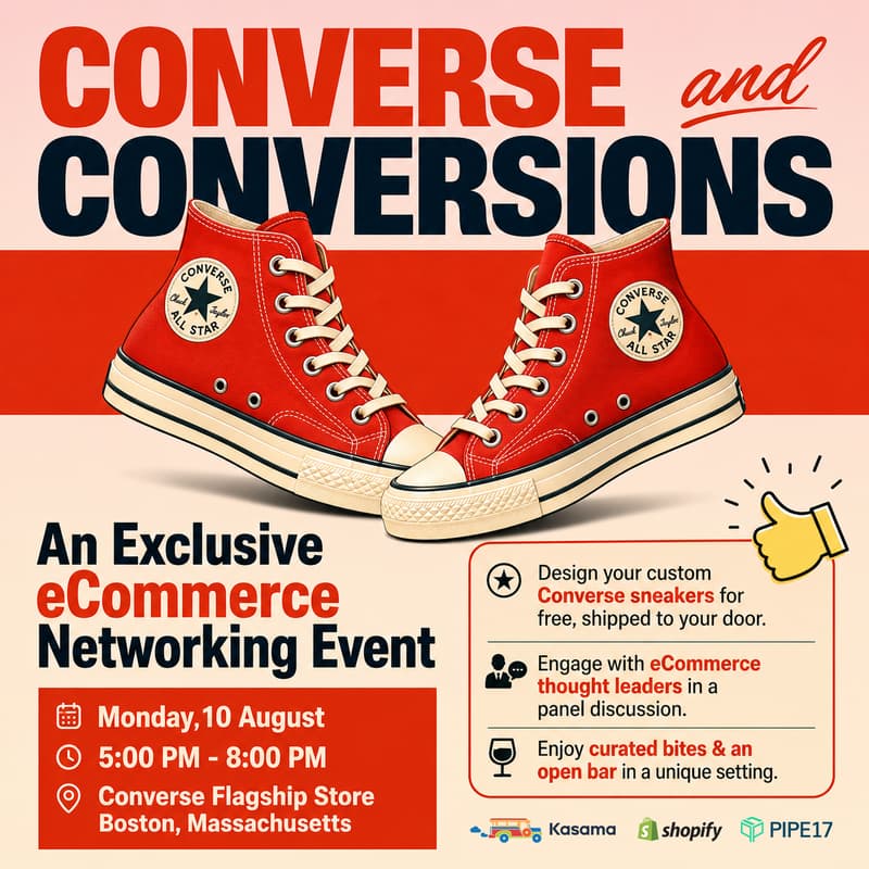 Cover Image for Converse and Conversions - Create a free pair of custom Converse!