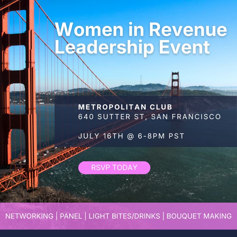 Cover Image for San Francisco Women in Revenue Leadership Event