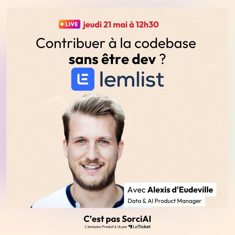 Cover Image for 🎟️ Contribuer à la codebase sans être dev ? · Lemlist
