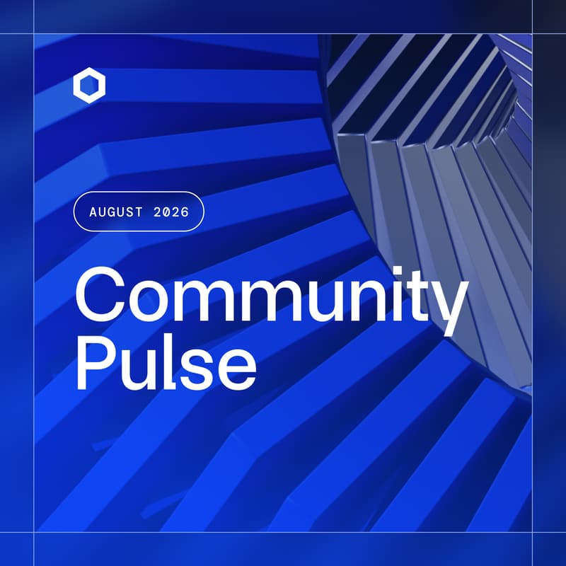 Cover Image for Chainlink Community Pulse (English) – August Edition