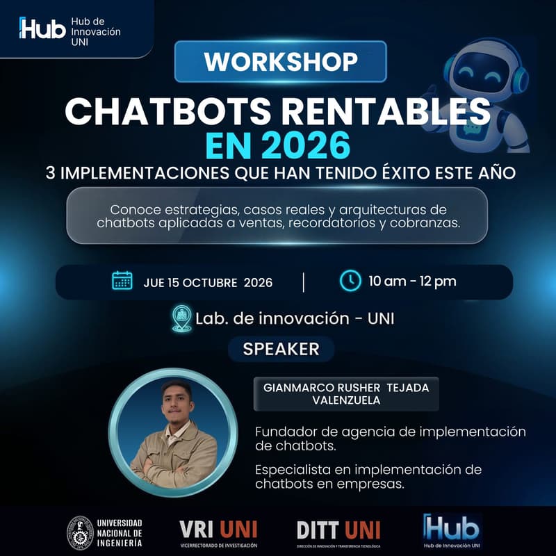 Cover Image for Chatbots rentables en 2026: 3 implementaciones que han tenido éxito este año