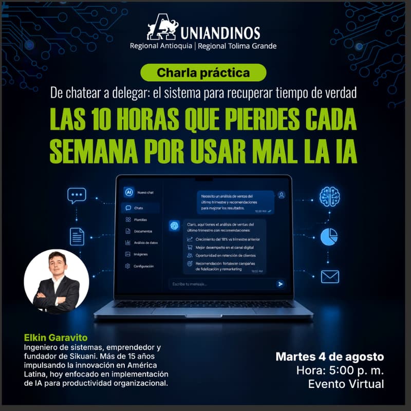Cover Image for LAS 10 HORAS QUE PIERDES CADA SEMANA POR USAR MAL LA IA