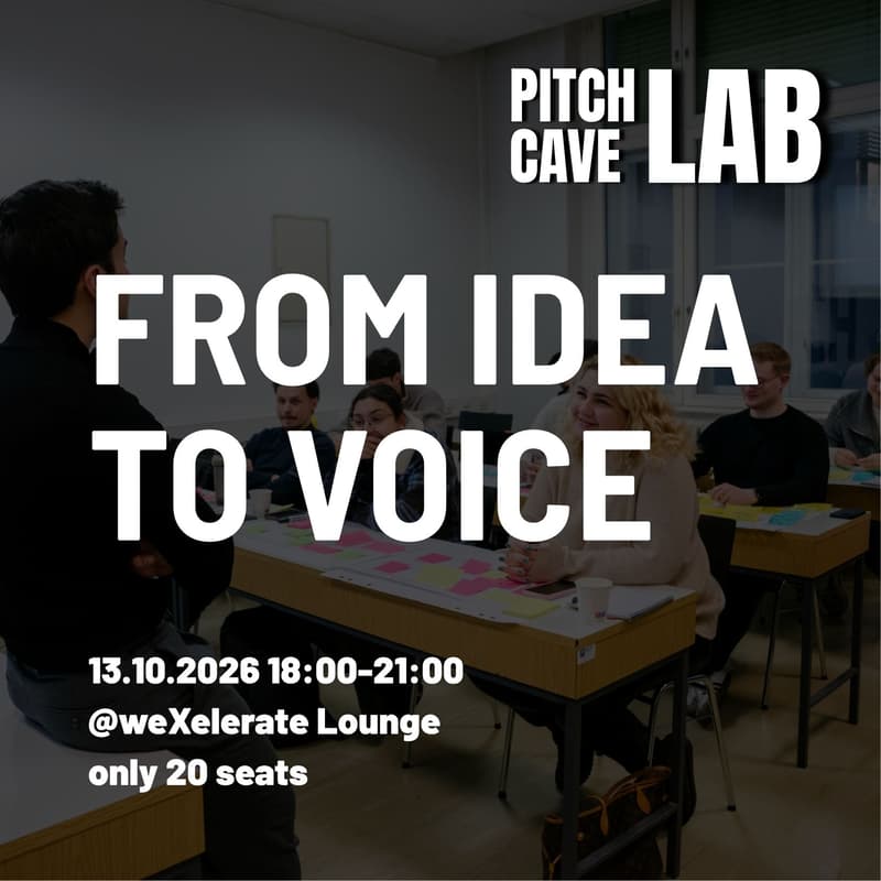 Cover Image for PitchCave LAB From Idea to Voice