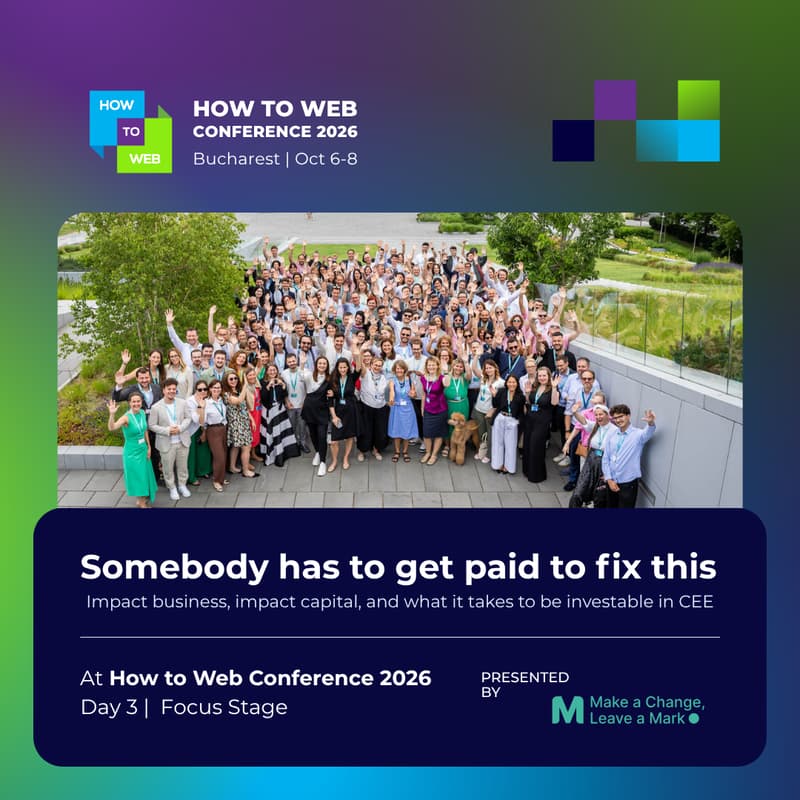 Cover Image for Somebody has to get paid to fix this - happening at How to Web Conference 2026, on the Focus Stage, on day 3