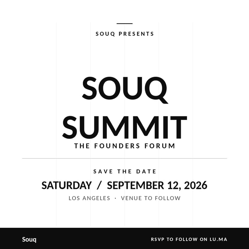 Cover Image for Souq Summit: Founders forum