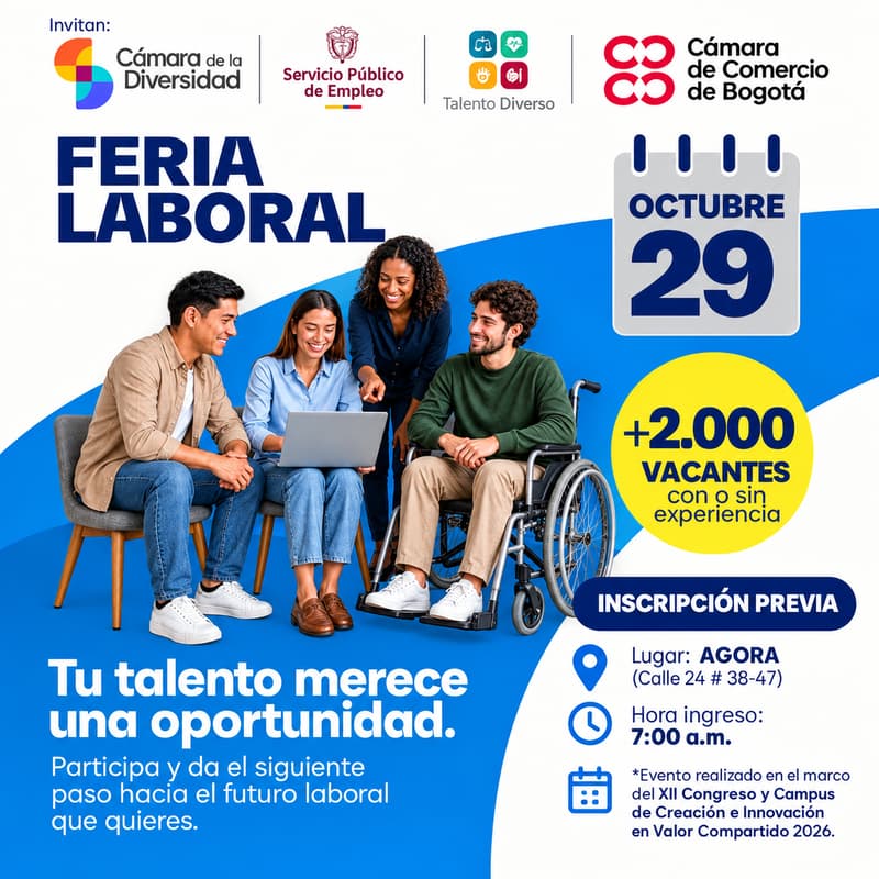 Cover Image for Feria de Conexión Laboral – 29 de octubre