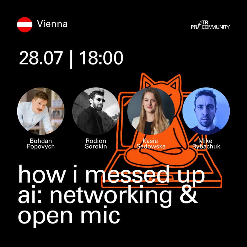Cover Image for How I Messed Up AI: Networking & Open Mic