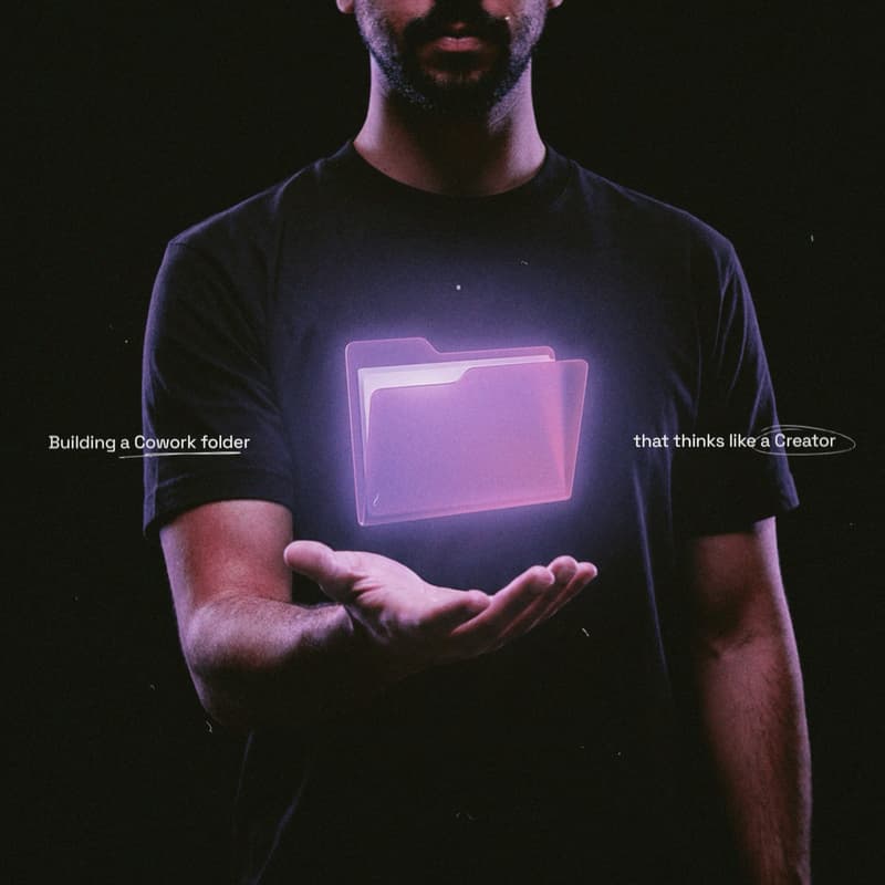 Cover Image for Claude Cowork for Creators: A Workspace That Actually Thinks Like A Creator