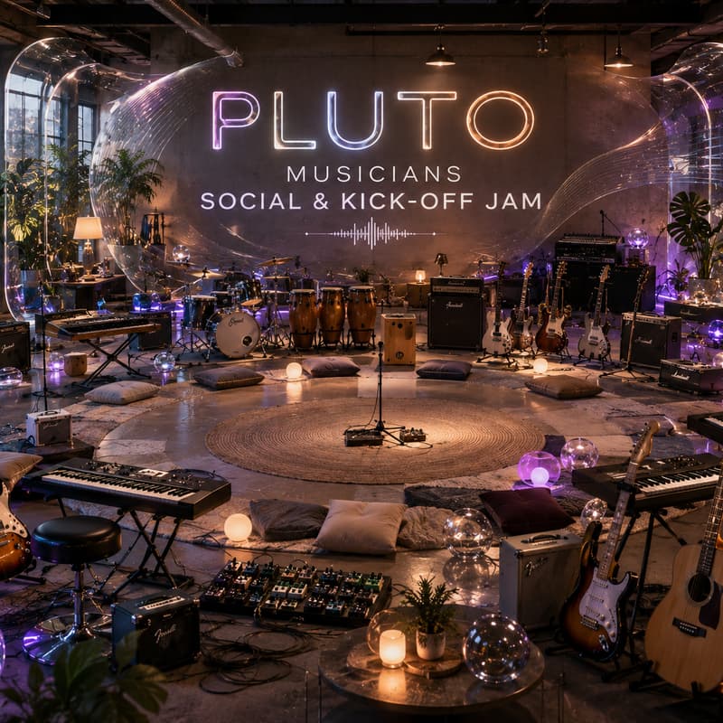Cover Image for PLUTO Musicians Social & Kick-Off Jam