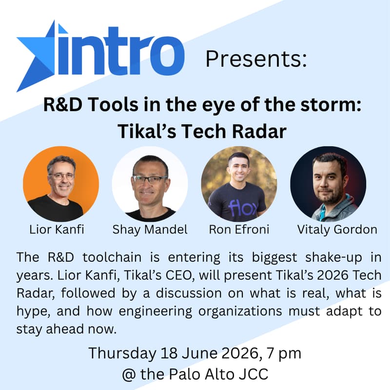 Cover Image for INTRO: R&D Tools in the Eye of the AI Storm - the Tikal Radar