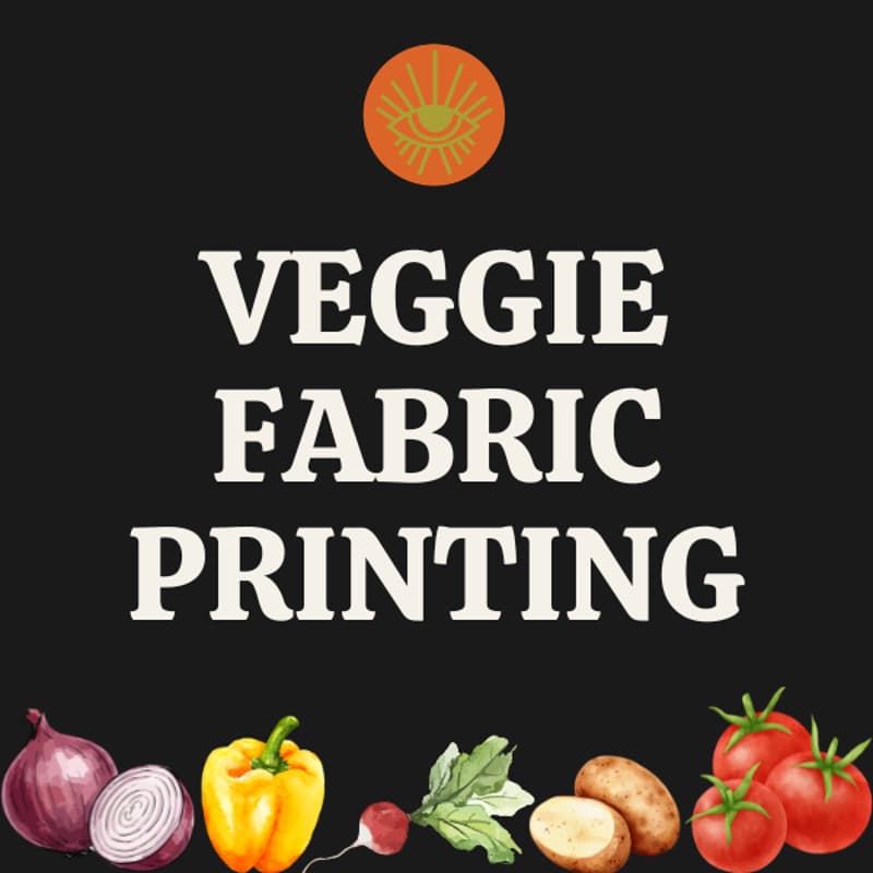 Cover Image for craft night: veggie tea towel printing | bernal heights, sf