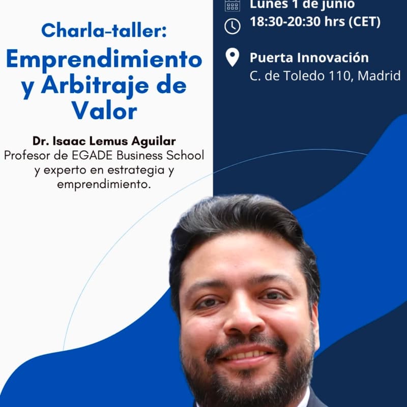 Cover Image for Emprendimiento y Arbitraje de Valor