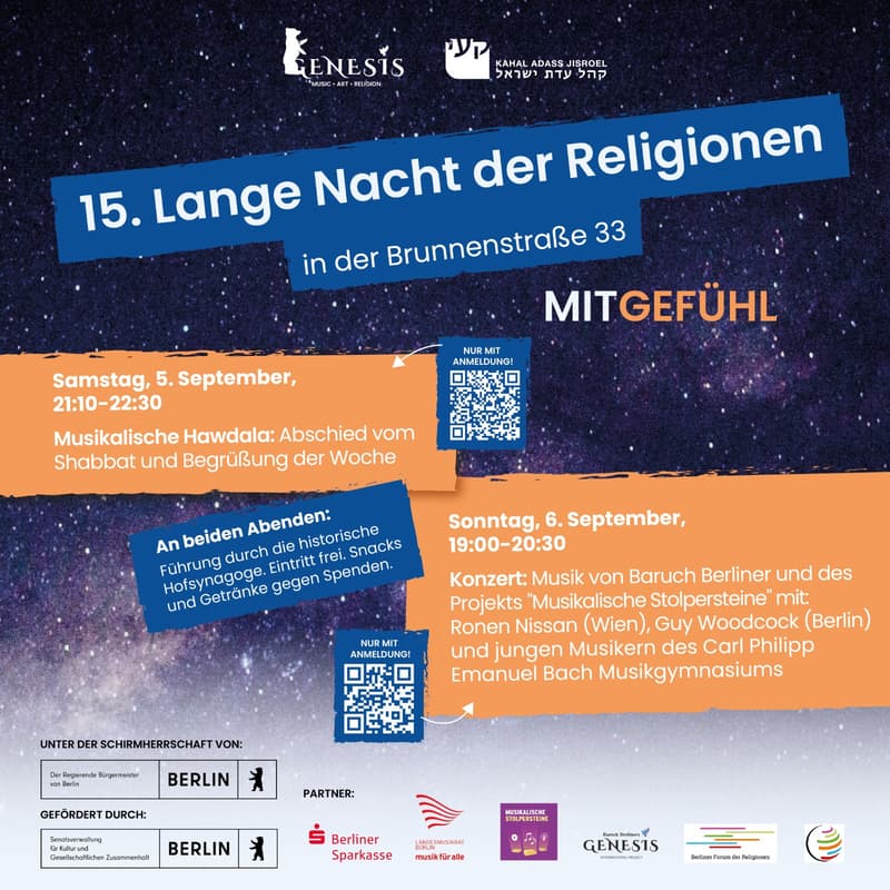 Cover Image for Lange Nacht der Religionen - Begegnung und Konzert in KAJ