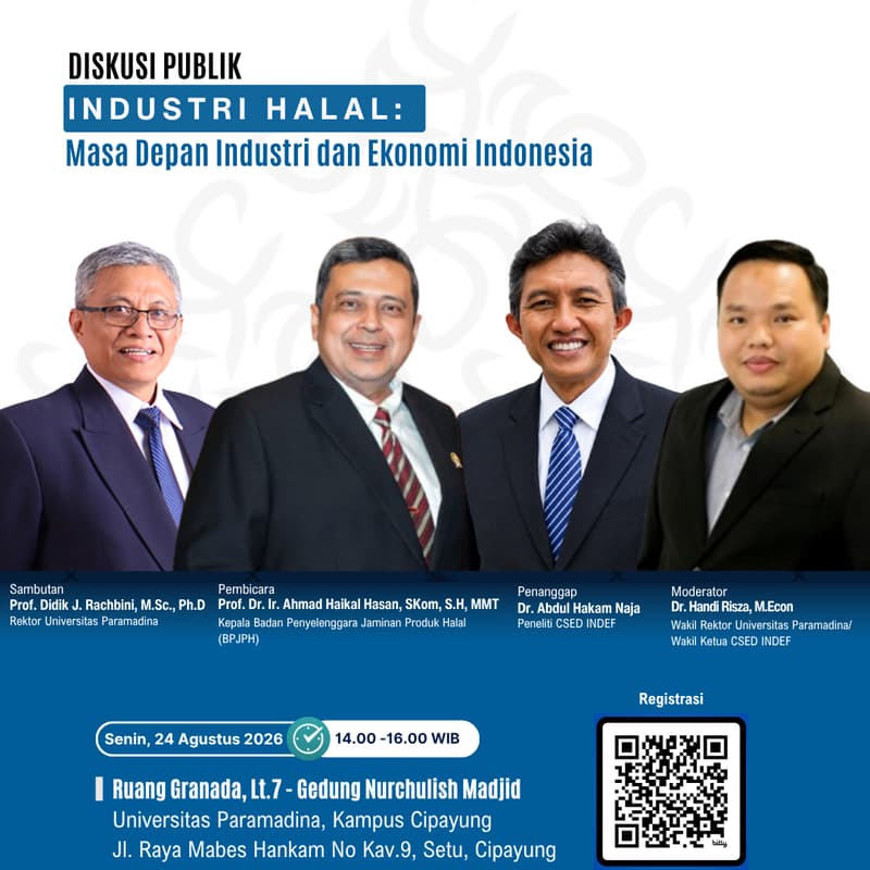 Cover Image for Industri Halal: Masa Depan Industri dan Ekonomi Indonesia