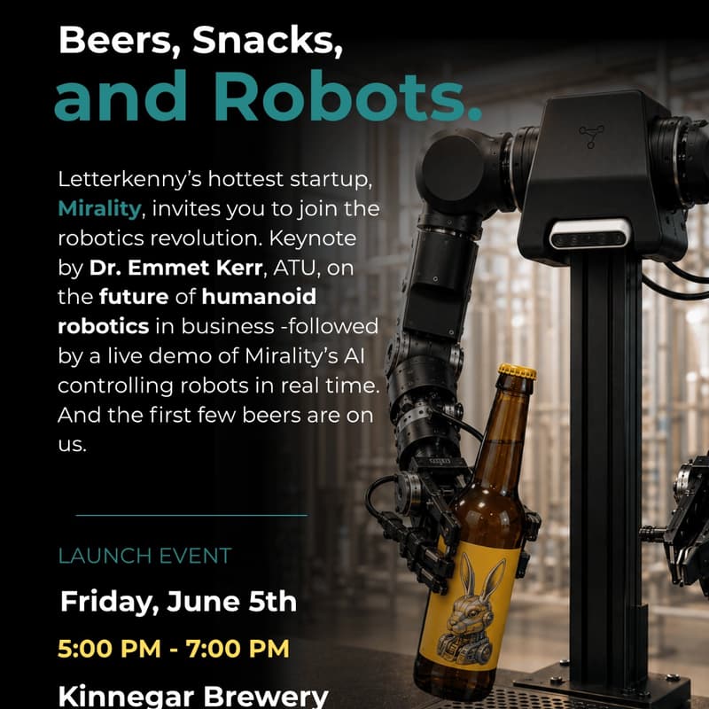 Cover Image for Beers, Snacks, and Robots.
