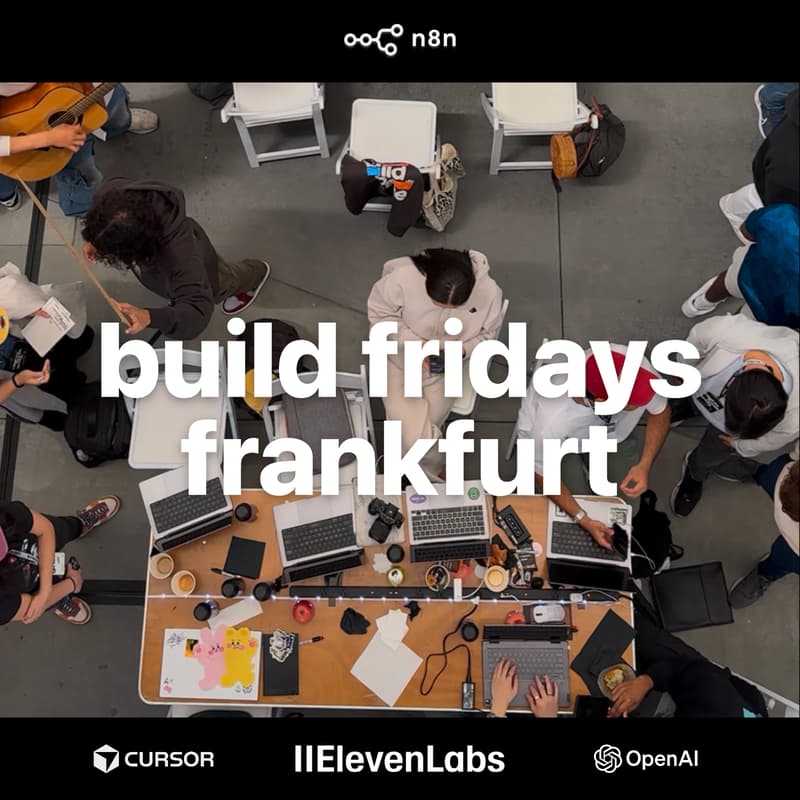 Cover Image for build fridays Frankfurt - work on your startup alongside others (bring laptop)