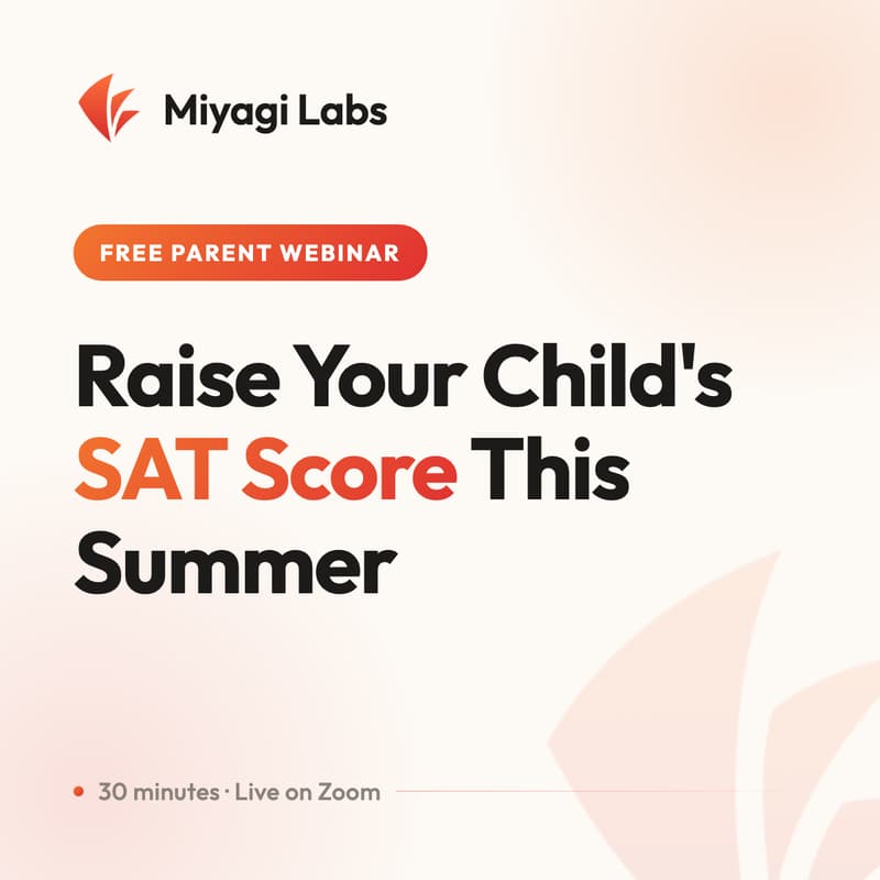 Cover Image for Webinar: The Parent's Guide to SAT Prep