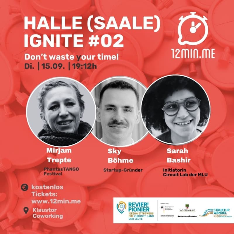 Titelbild für 12MIN.ME | HALLE (SAALE) | IGNITE 🔥 #02