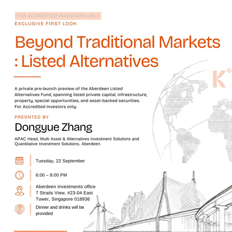 Cover Image for Beyond Traditional Markets: Listed Alternative An Exclusive First Look with Aberdeen Investments