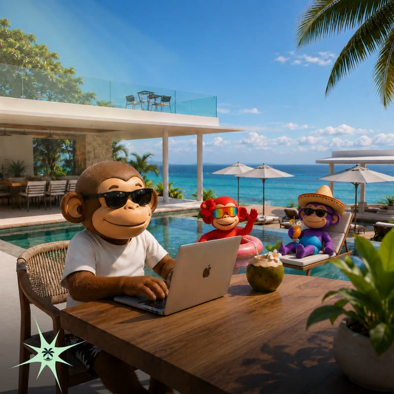 Cover Image for The Island Monke Monke Club