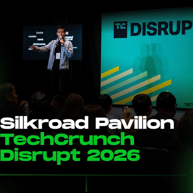 Cover Image for Silkroad Pitch Showcase: Central Eurasian Startups at TC Disrupt