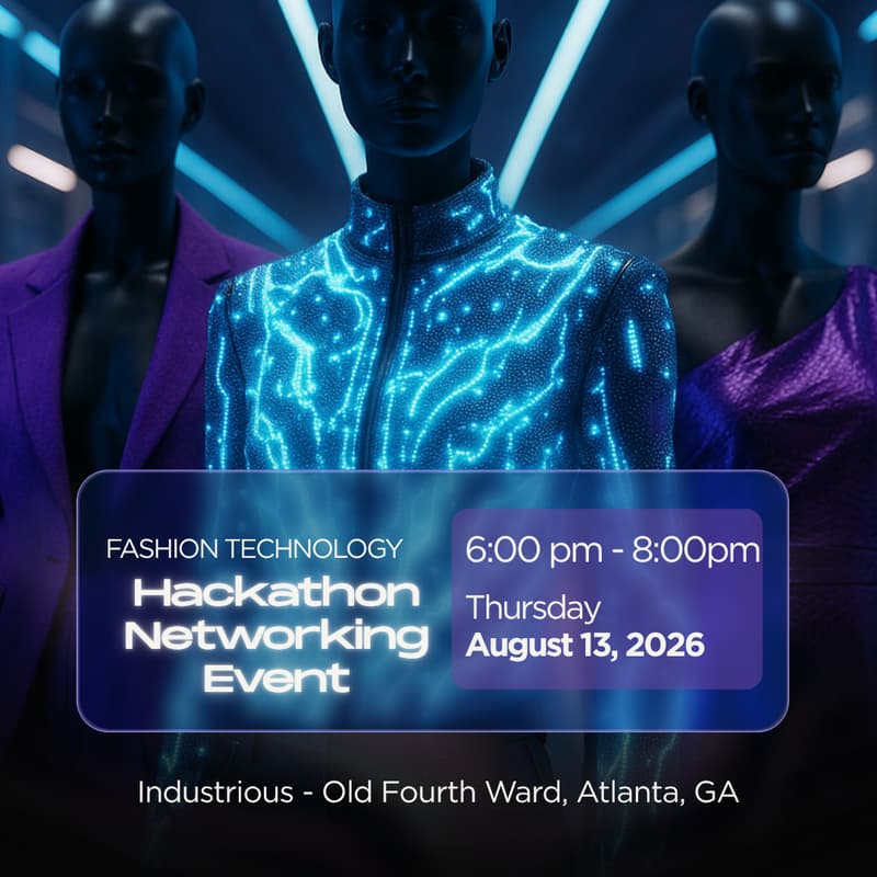 Cover Image for Fashion Technology Hackathon Networking Event