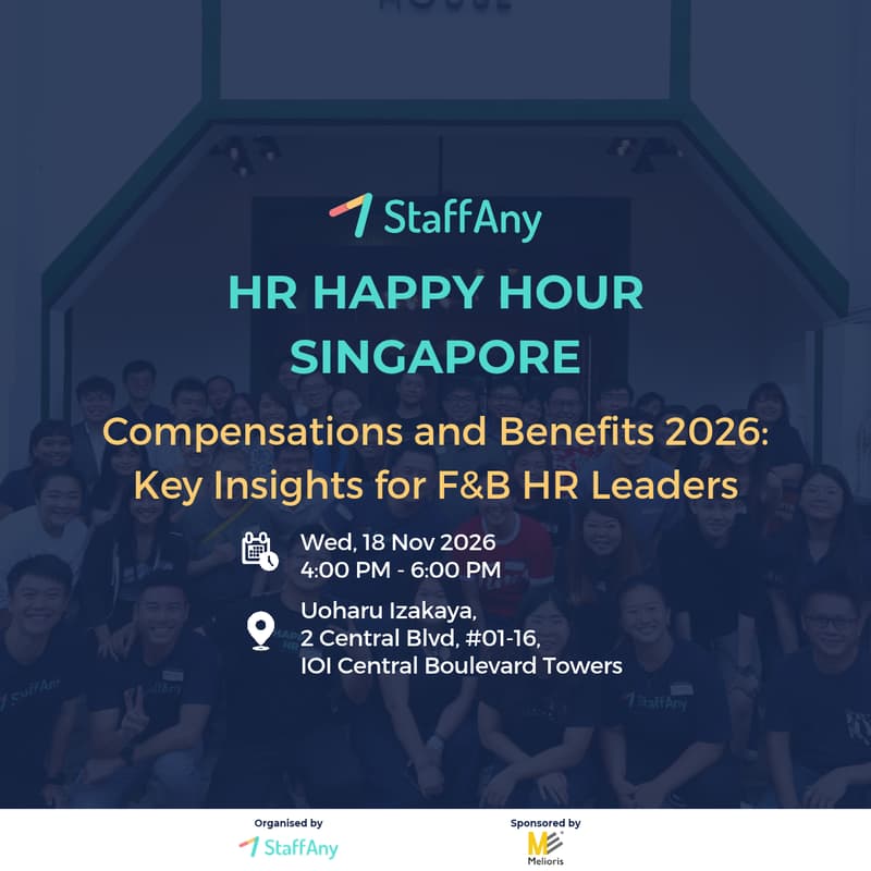 Cover Image for StaffAny HR Happy Hour - Singapore
