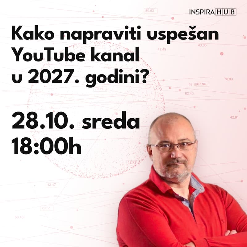Cover Image for Kako napraviti uspešan YouTube kanal u 2027. godini?
