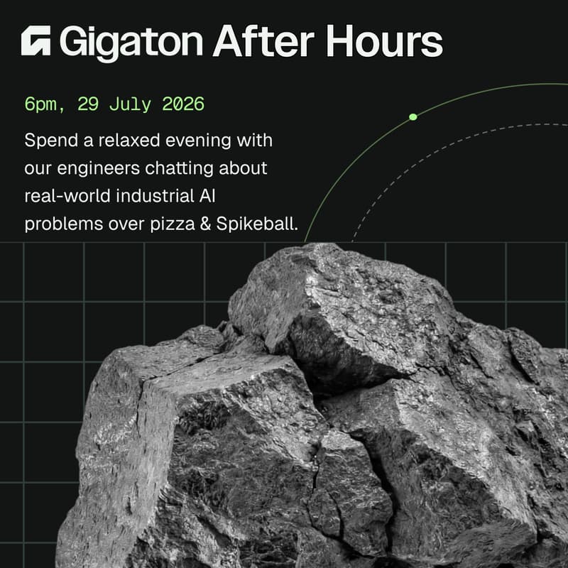 Cover Image for Gigaton After Hours | Industrial AI, Pizza & Spikeball
