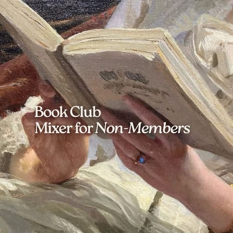 Cover Image for WaB Book Club: Mixer (for non-members)