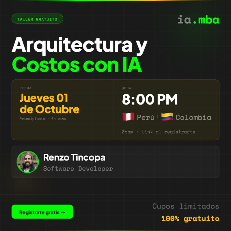 Cover Image for Arquitectura y Costos con IA