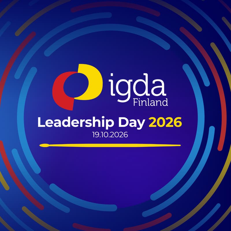 Cover Image for Leadership Day 2026 by IGDA Finland