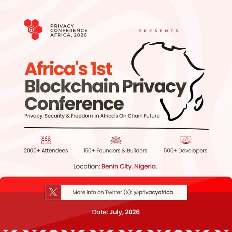 Cover Image for AFRICA BLOCKCHAIN PRIVACY CONFERENCE