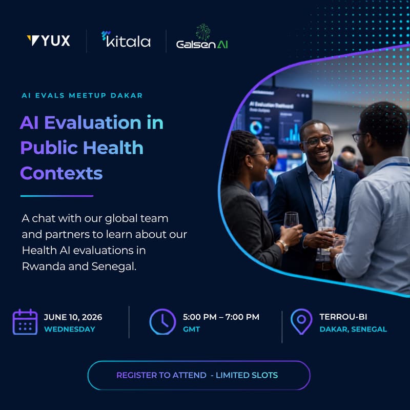 Cover Image for AI Evals Meetup Dakar