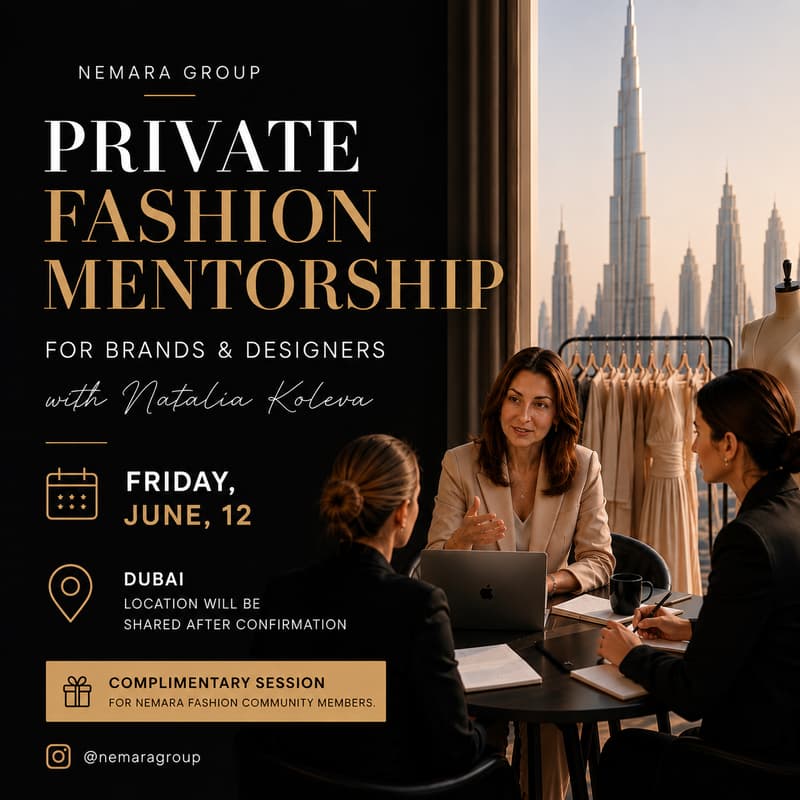 Cover Image for FASHION MENTORSHIP FOR BRANDS AND DESIGNERS