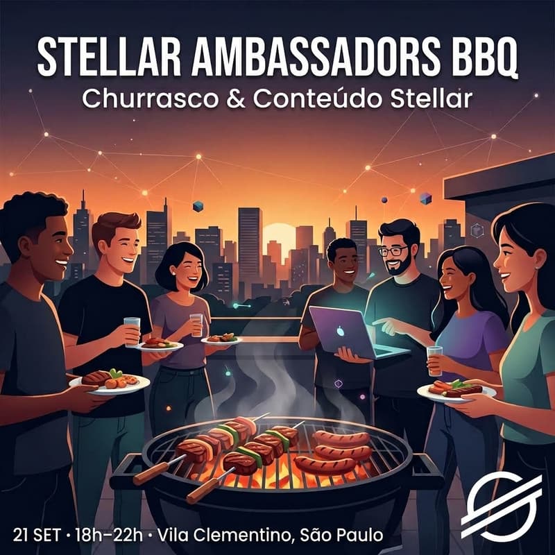Cover Image for Stellar Ambassadors BBQ Churrasco & Conteúdo Stellar