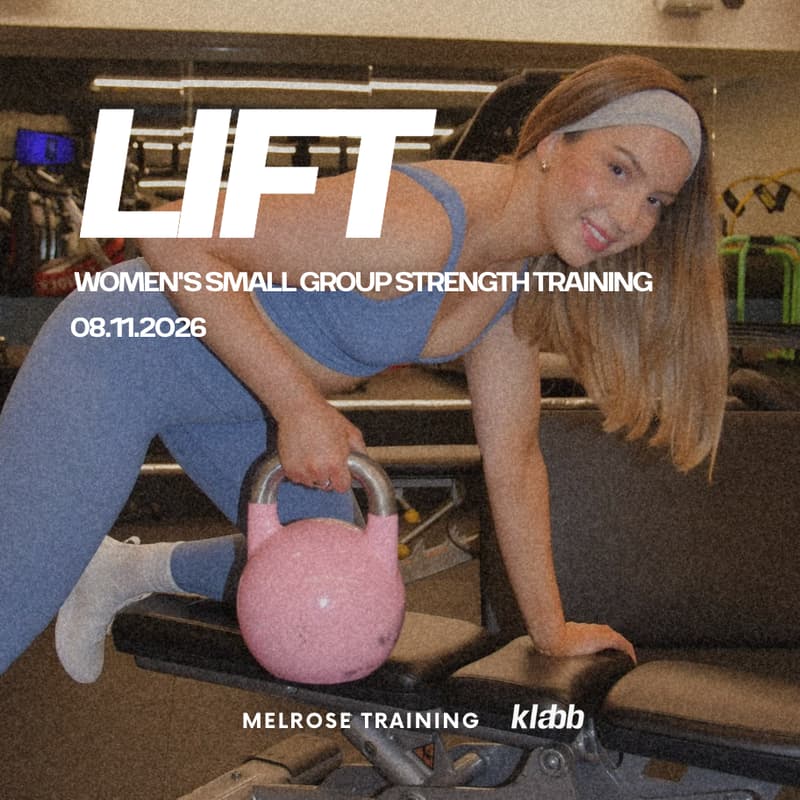 Cover Image for LIFT: Women's Small Group Strength Training Class 08.11