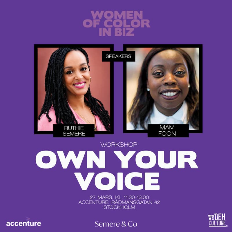 Cover Image for OWN Your Voice Workshop: Accenture