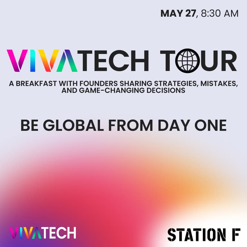 Cover Image for VivaTech Startup Meetup - Be Global from Day One