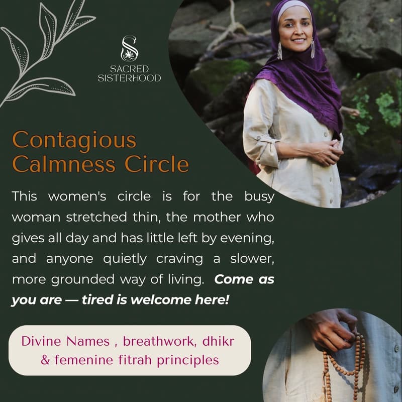 Cover Image for Contagious Calmness Circle (October Session)