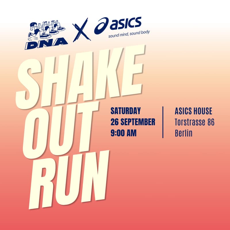 Cover Image for DNA x ASICS Shake Out Run