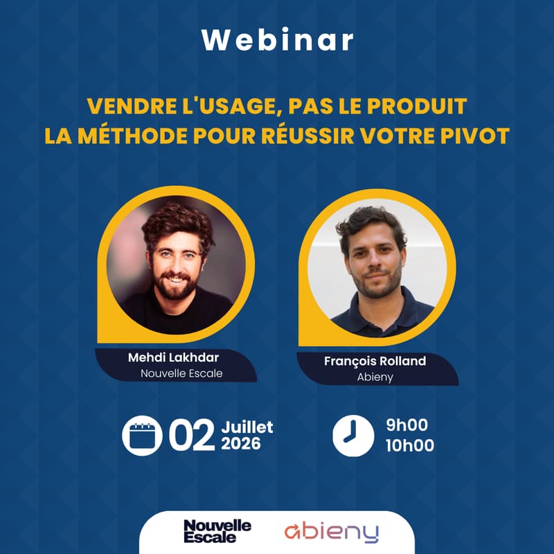 Cover Image for Vendre l'usage, pas le produit : la méthode pour réussir votre pivot