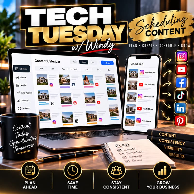 Cover Image for Tech Tuesday - Scheduling Content