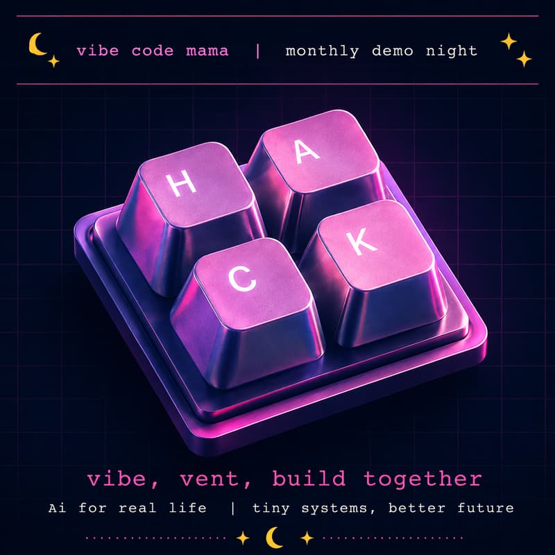 Cover Image for Vibe Code Mama | Demo Night #2 π