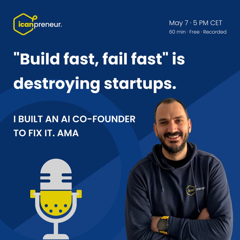 Cover Image for "Build fast, fail fast" is destroying startups. AMA with Vesko Kolev.
