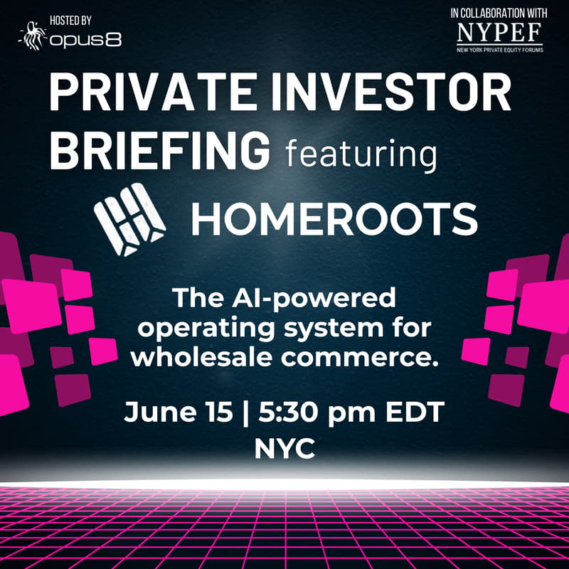 Cover Image for HomeRoots Private Investor Briefing - NYC