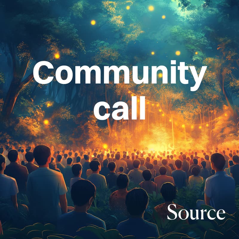 Cover Image for Source Community call