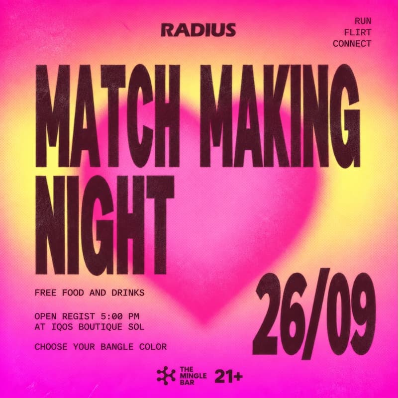 Cover Image for Radius : Match Making Night