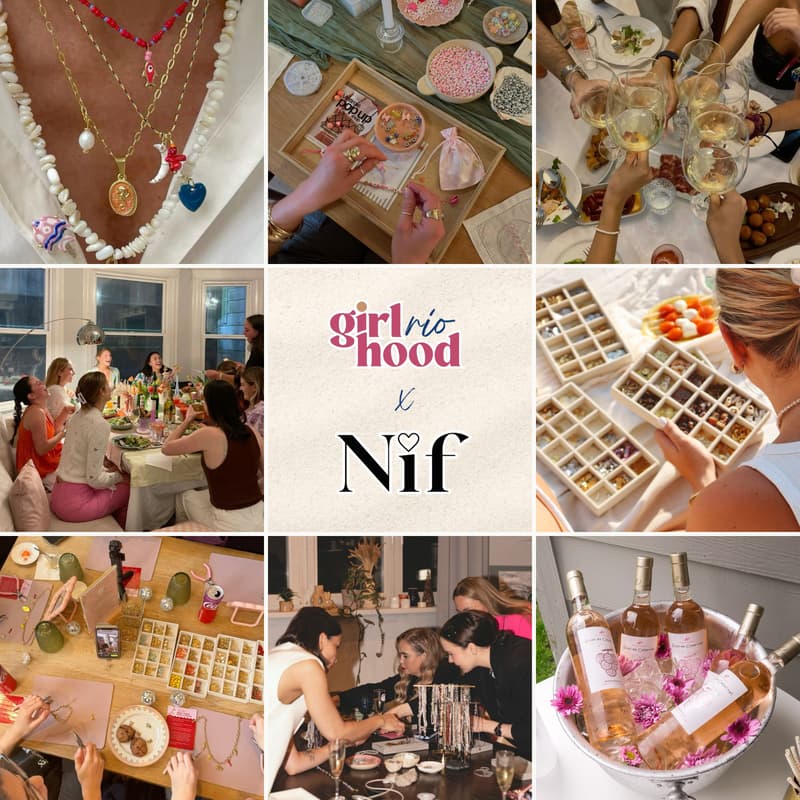 Cover Image for beads & drinks 🥂✨ Girlhood Rio x Nifzuc