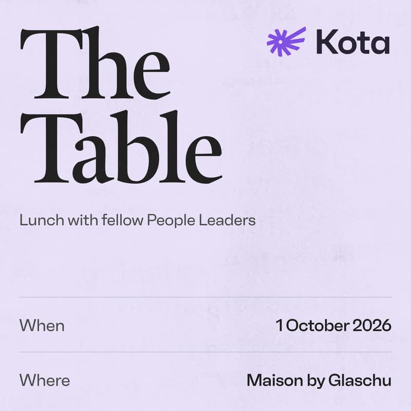 Cover Image for The Table | Lunch with fellow People Leaders